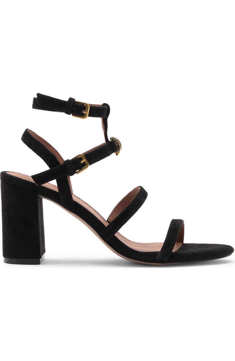 Kurt Geiger London Hampton Gladiator Sandal, Alternate, color, Black