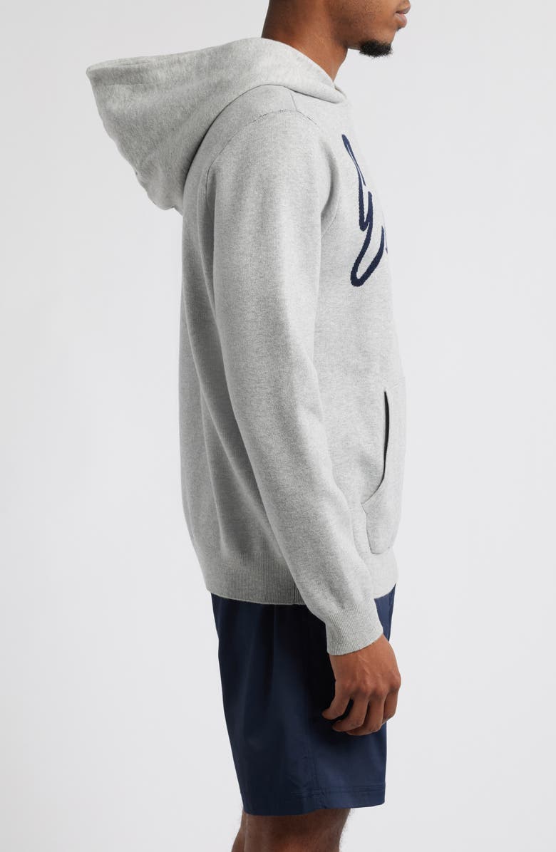 Eastside Golf Logo Intarsia Hooded Sweater, Alternate, color,