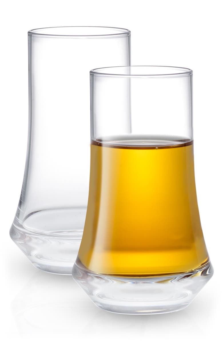 JoyJolt Cosmos Set of 4 Shot Glasses, Alternate, color, Clear