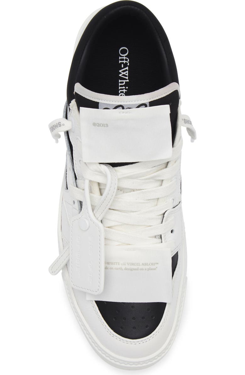 Off-White Low 3.0 Off Court Sneaker, Alternate, color, White - Black