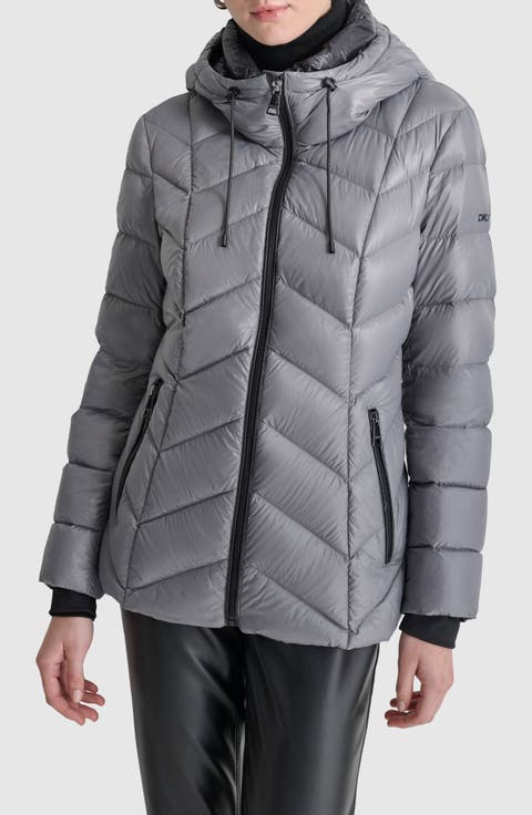 Hooded Packable Down Jacket