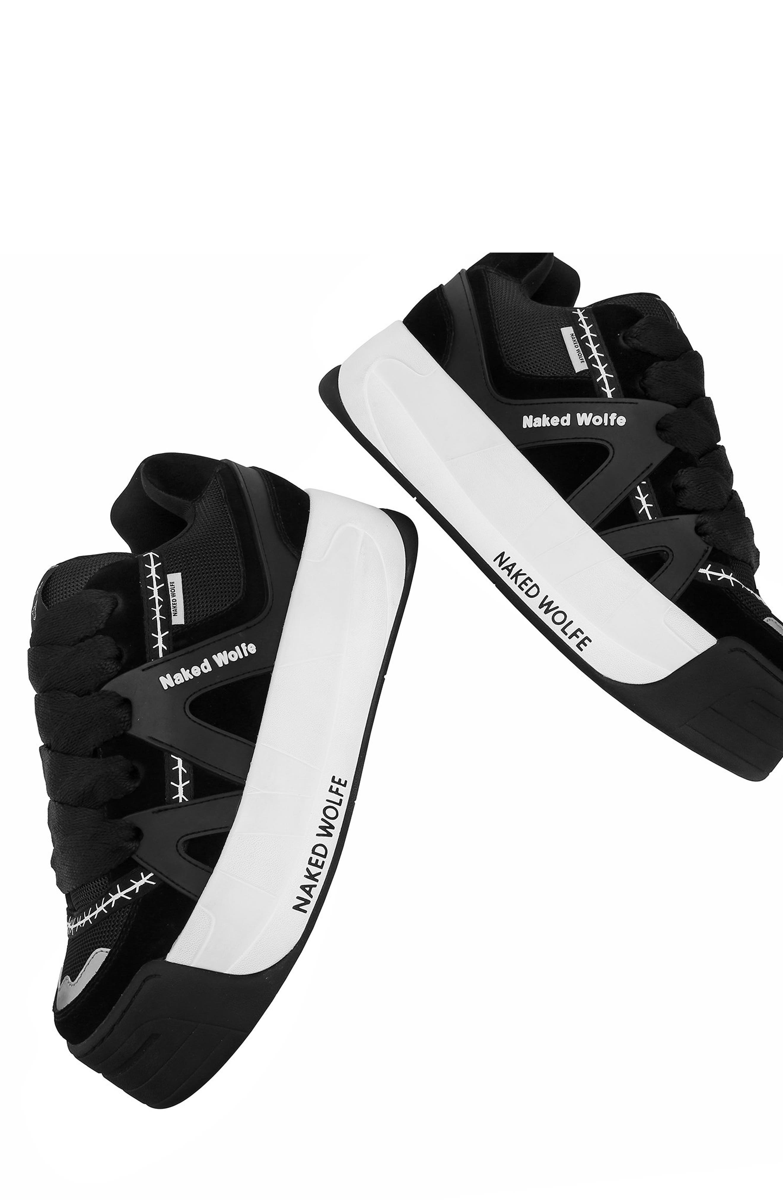 Naked Wolfe Slide Platform Sneaker, Alternate, color, 