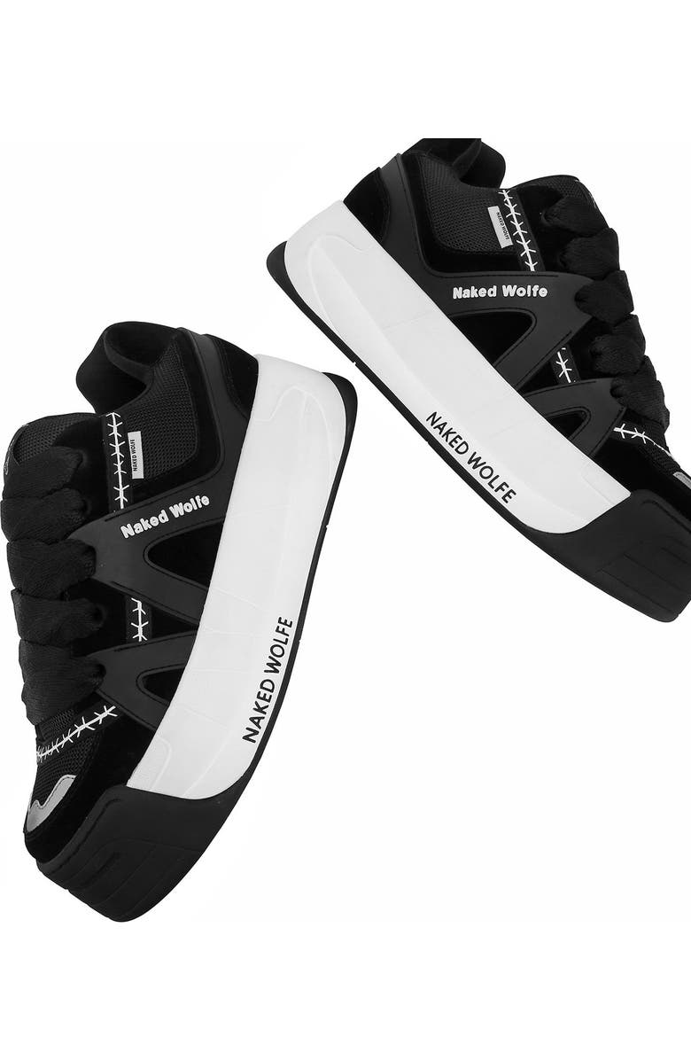 Naked Wolfe Slide Platform Sneaker, Alternate, color,