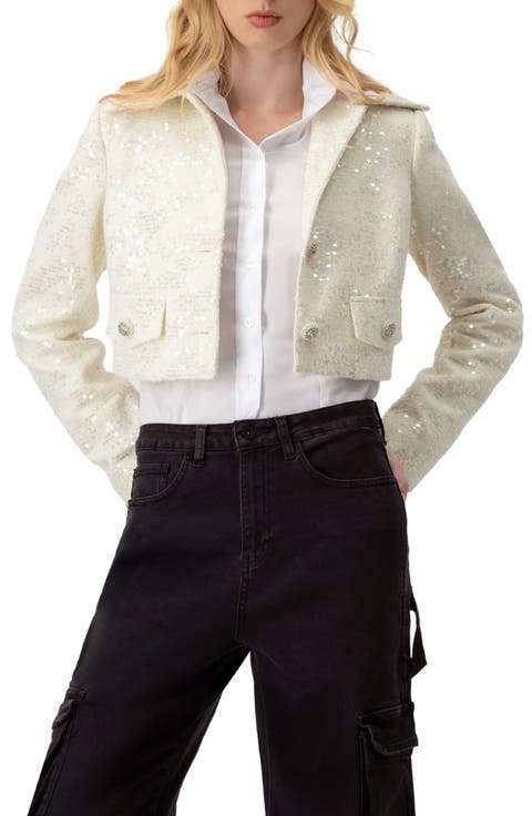 Short Sequin Jacket