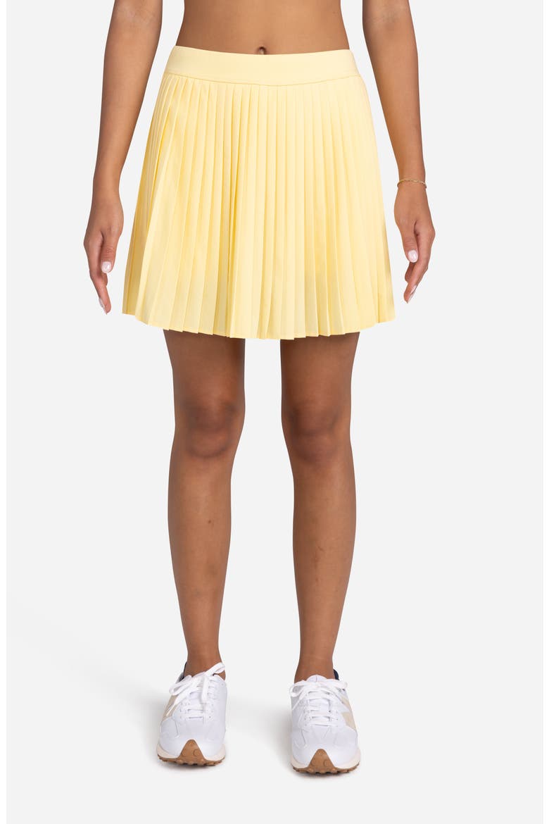 Double Down Skort, Main, color, PALE BANANA