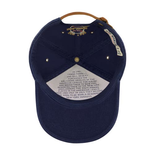 Blue Marlin New York Highlanders Baseball Cap In Blue