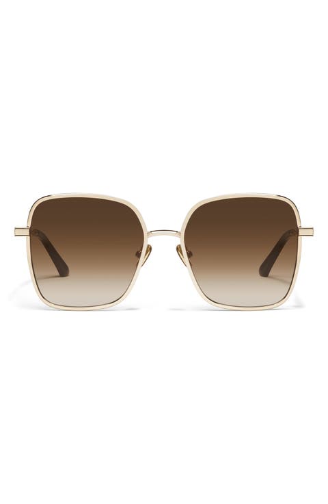 5th Ave 58mm Gradient Square Sunglasses