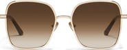 QUAY 5th Ave 58mm Gradient Square Sunglasses