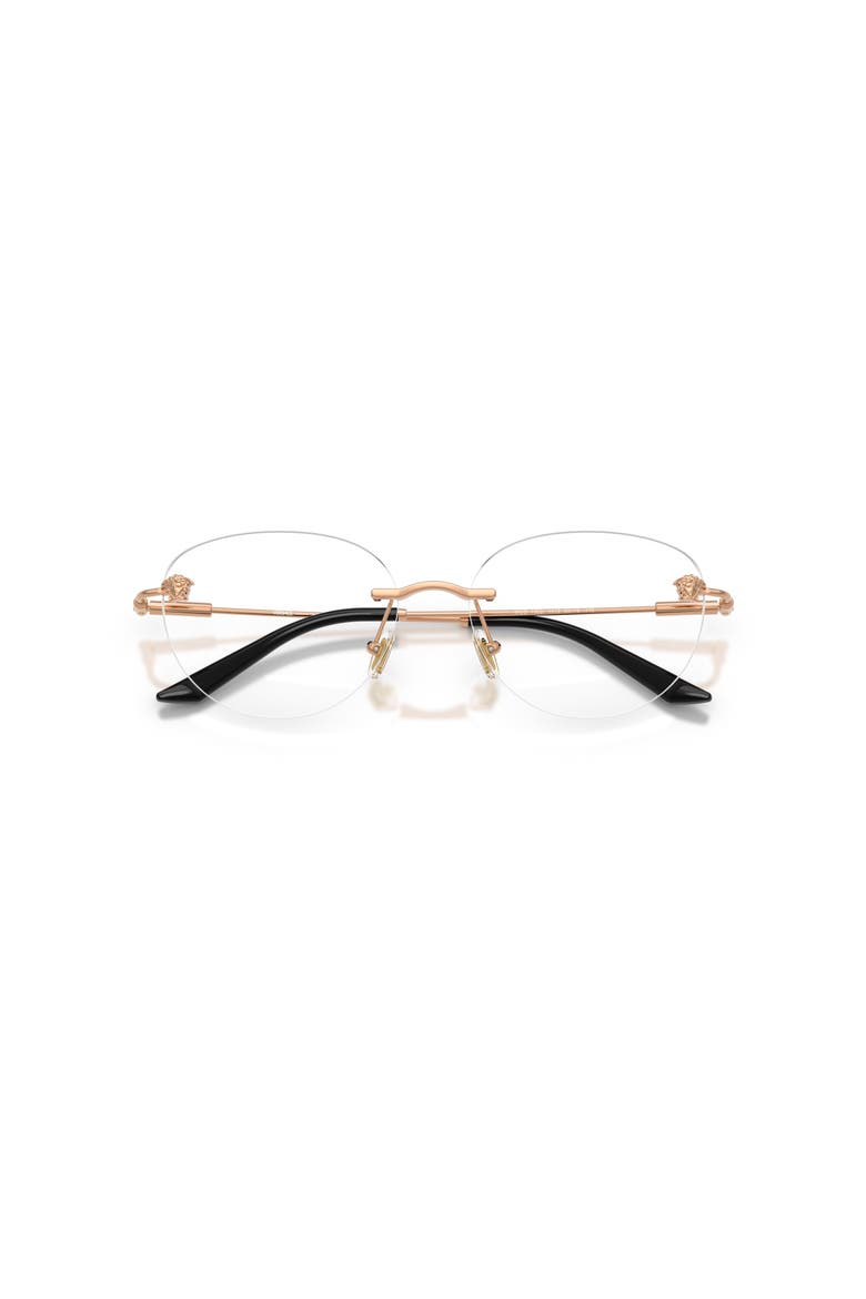 55mm Round optical glasses, Alternate, color, Pink
