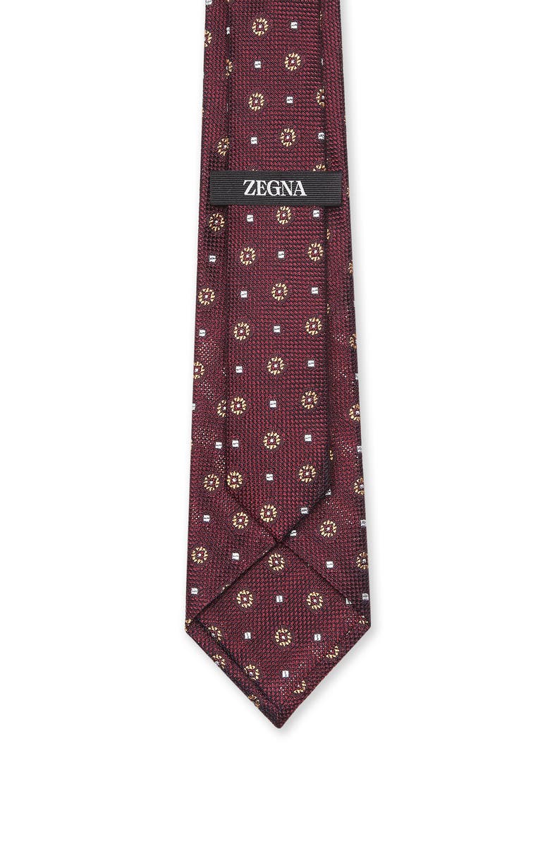 ZEGNA TIES Grenadine Silk Tie, Alternate, color, 