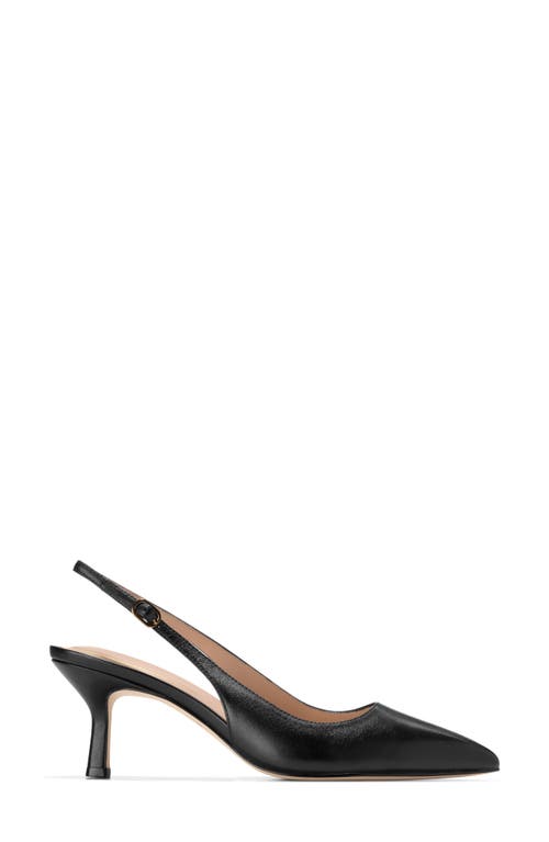 Cole Haan Hansell Slingback Pointed Toe Pump In Black