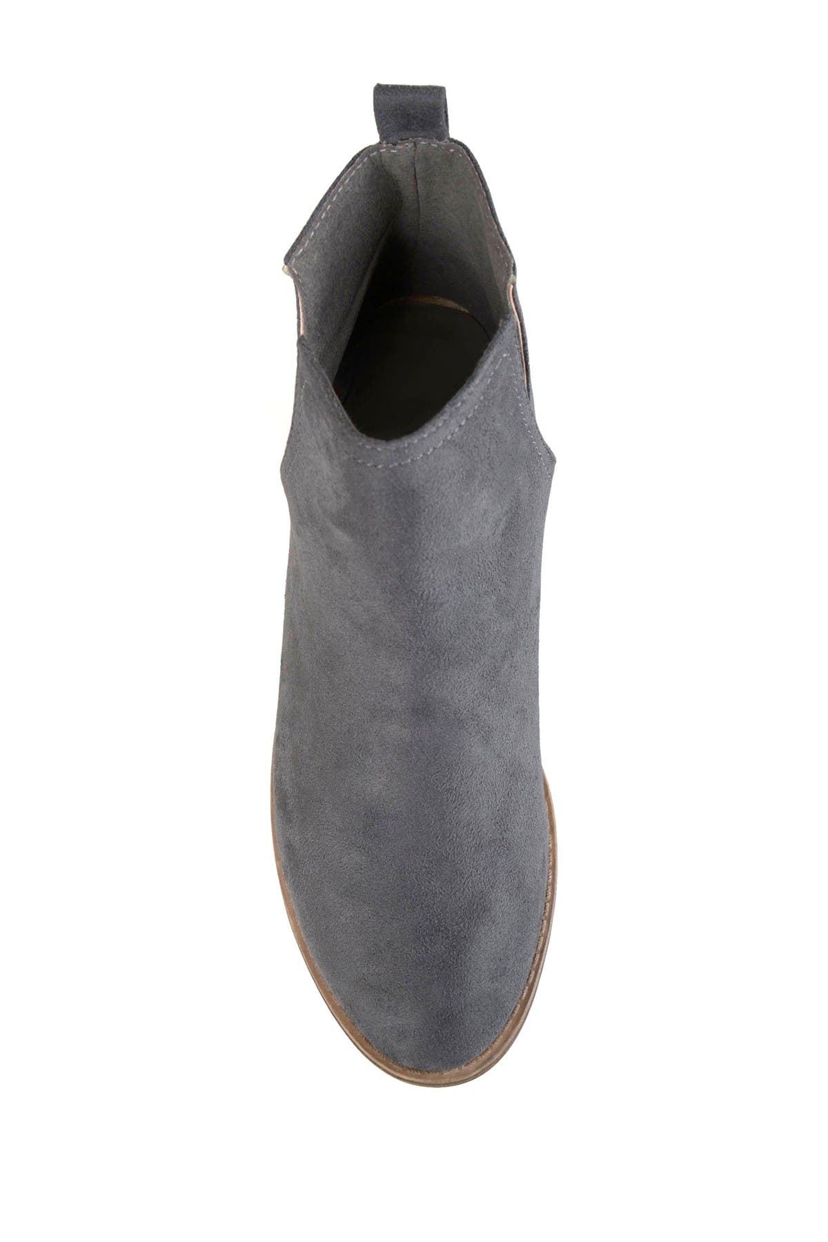 Journee Collection JOURNEE Rimi Split Side Bootie, Alternate, color, Grey