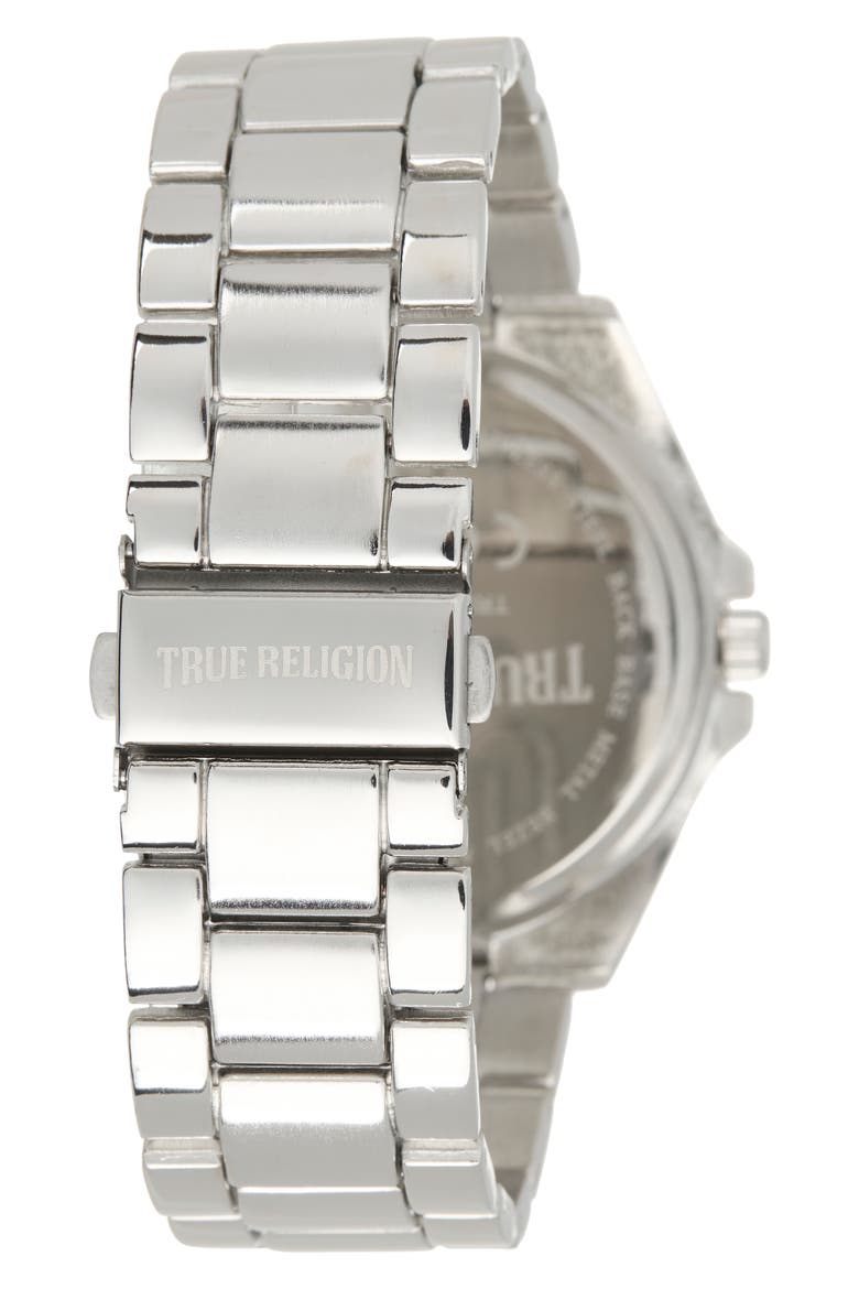Multifunction Bracelet Watch, 43mm, Alternate, color, GREY/ SILVER