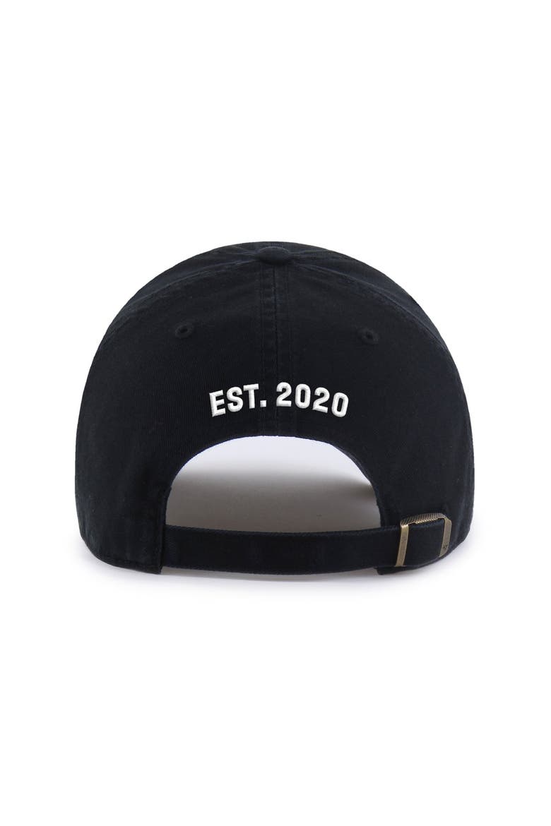 Men's '47 Black 23XI Racing Clean Up Adjustable Hat, Alternate, color, Black