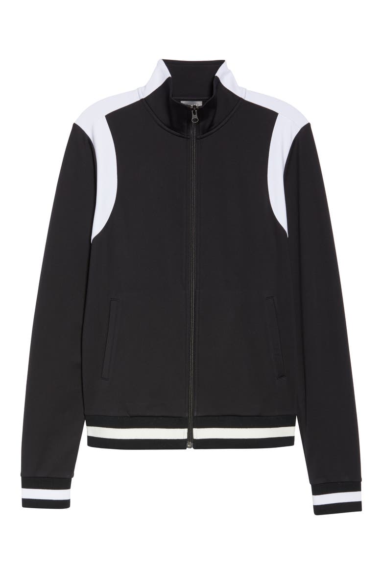 Match Up Track Jacket, Alternate, color, BLACK