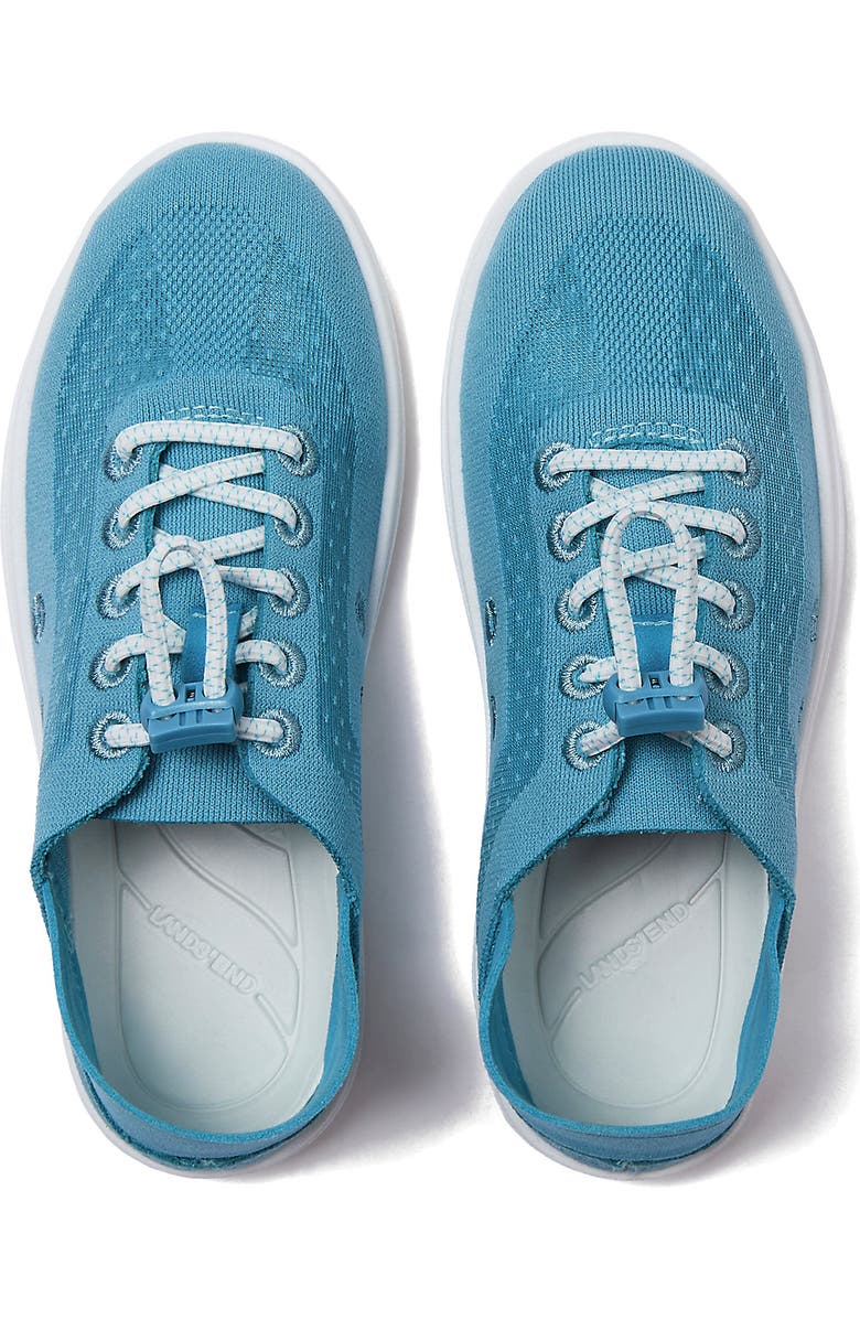 Lands' End Kids Easy On Water Friendly Sneakers, Alternate, color, Aqua