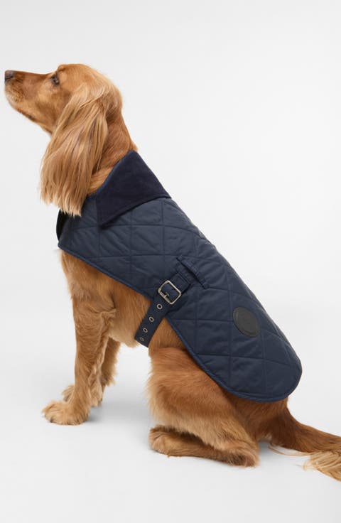 Quilted Nylon Dog Coat