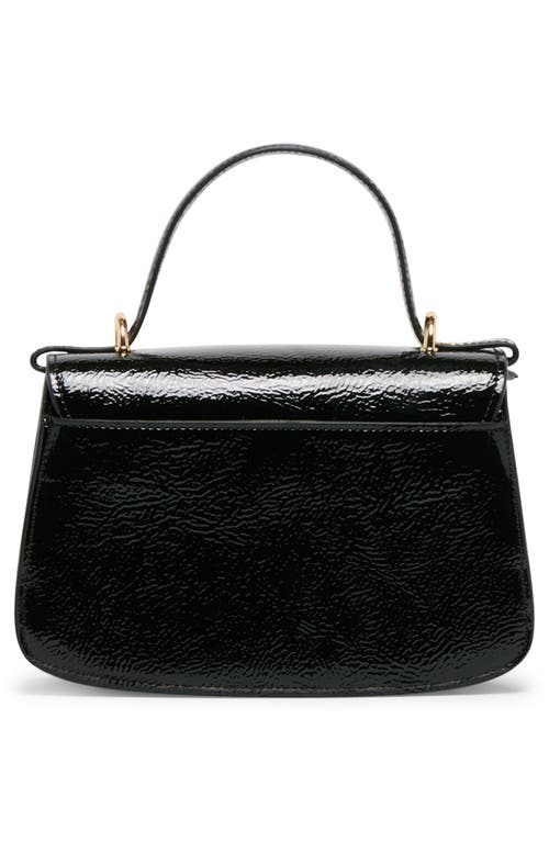 Dolce Vita Lucia Faux Leather Top Handle Bag In Black
