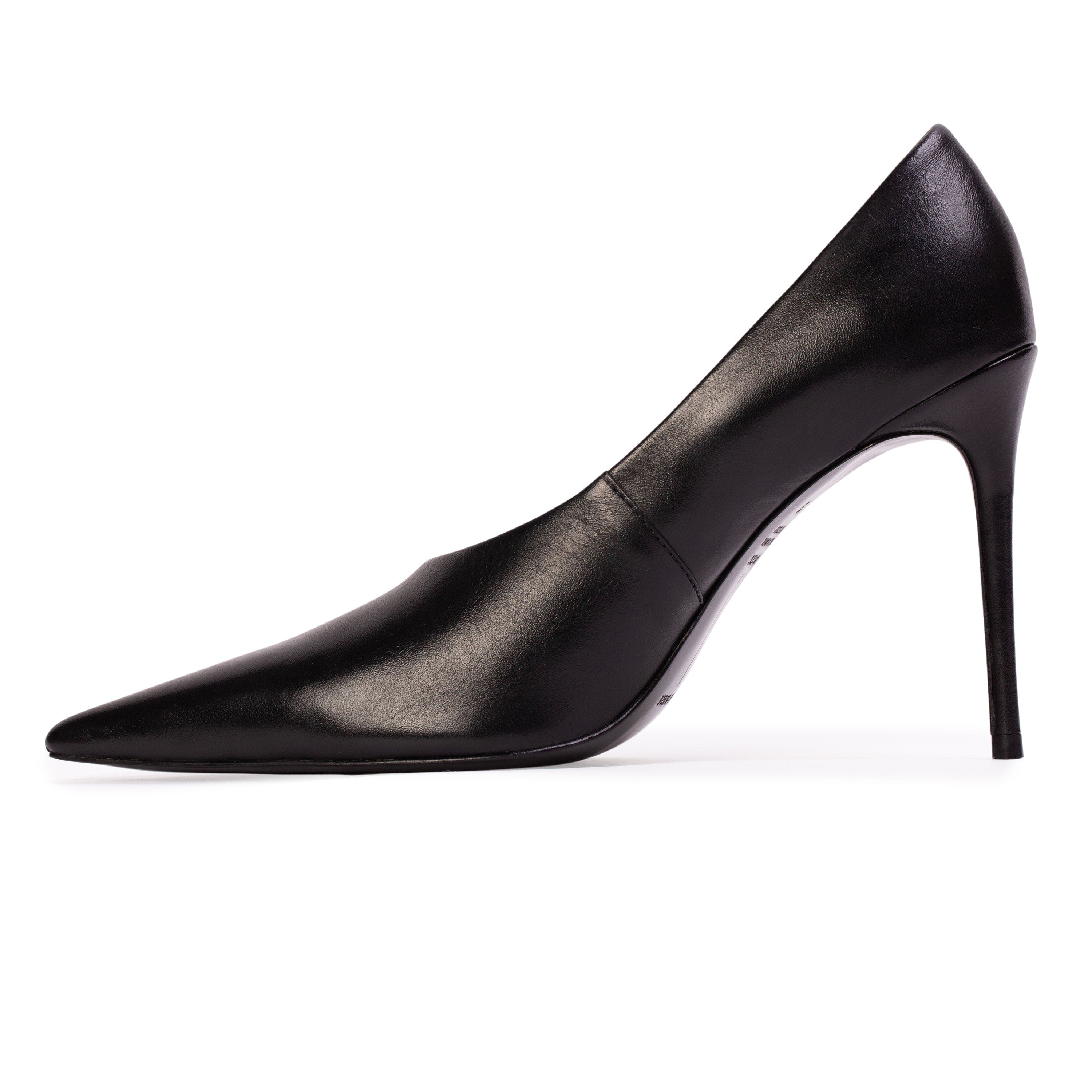 BLACK SUEDE STUDIO Jona 100 Pump, Alternate, color, Bordeaux Leather