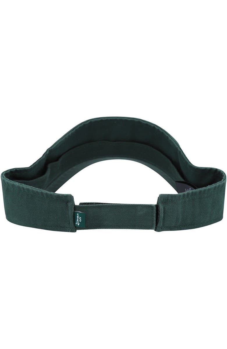 '47 Men's '47 Green Oakland Athletics Clean Up Adjustable Visor, Alternate, color,