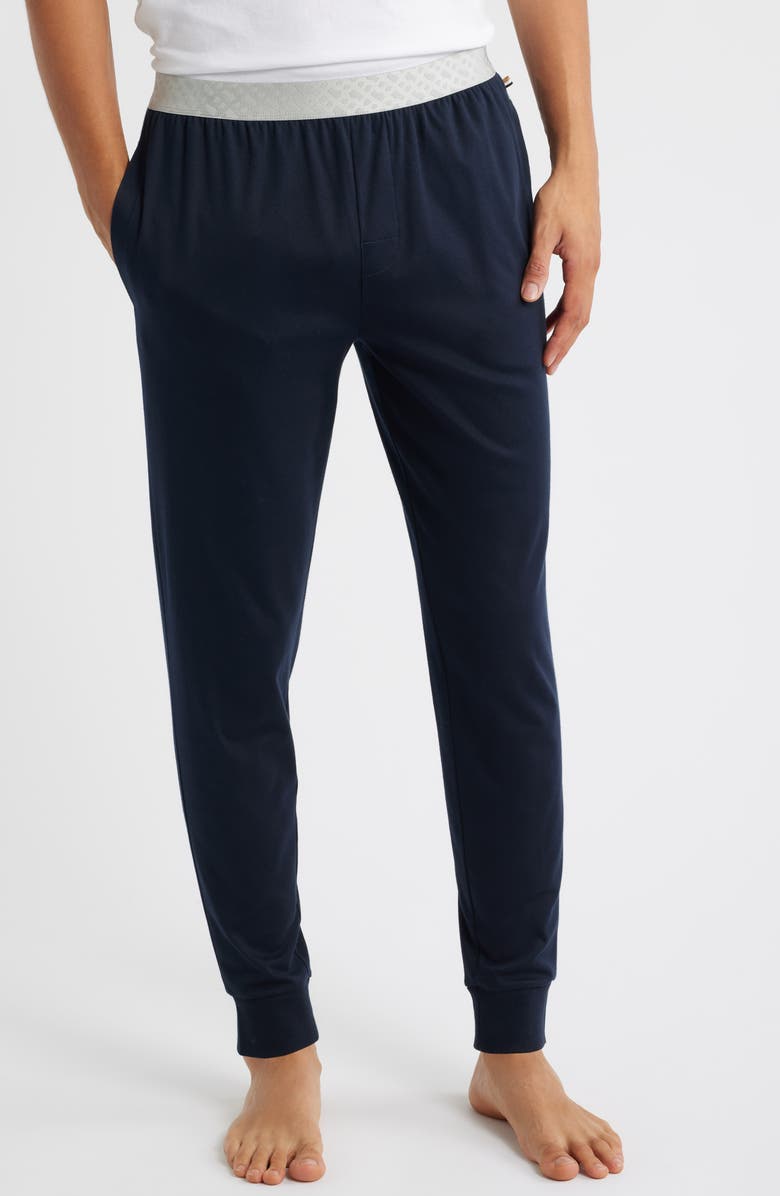 BOSS Holiday Long Pajama Set, Alternate, color, Black