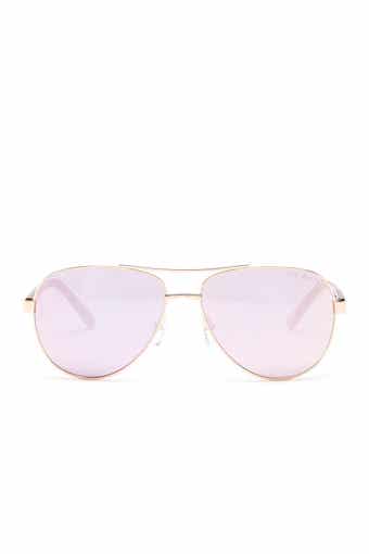 Ted Baker London 57mm Metal Frame Aviator Sunglasses