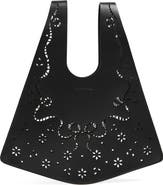 Simone Rocha Mini Lasercut Leather Shopper
