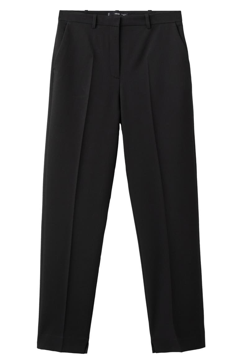 Straight Leg Pants, Main, color, BLACK