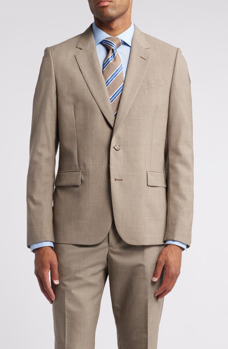 Paul Smith London Tailored Fit Wool Suit, Alternate, color, 