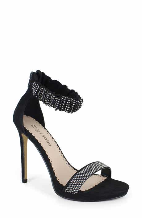 ZIGISOHO Ankle Strap Stiletto Sandal