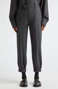 PLAN C Cotton Blend Scuba Knit Wide Leg Pants