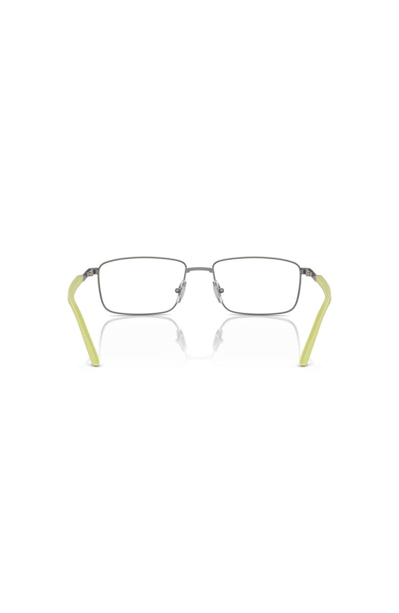 ARNETTE 53mm Rectangle optical glasses, Alternate, color, Silver