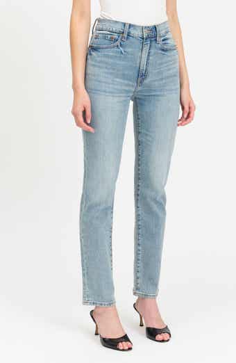 Smarty Pants High Waist Ankle Slim Straight Leg Jeans