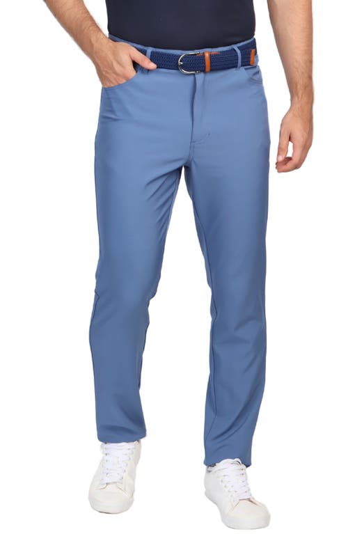 Tailorbyrd Five-pocket Performance Pants In Denim