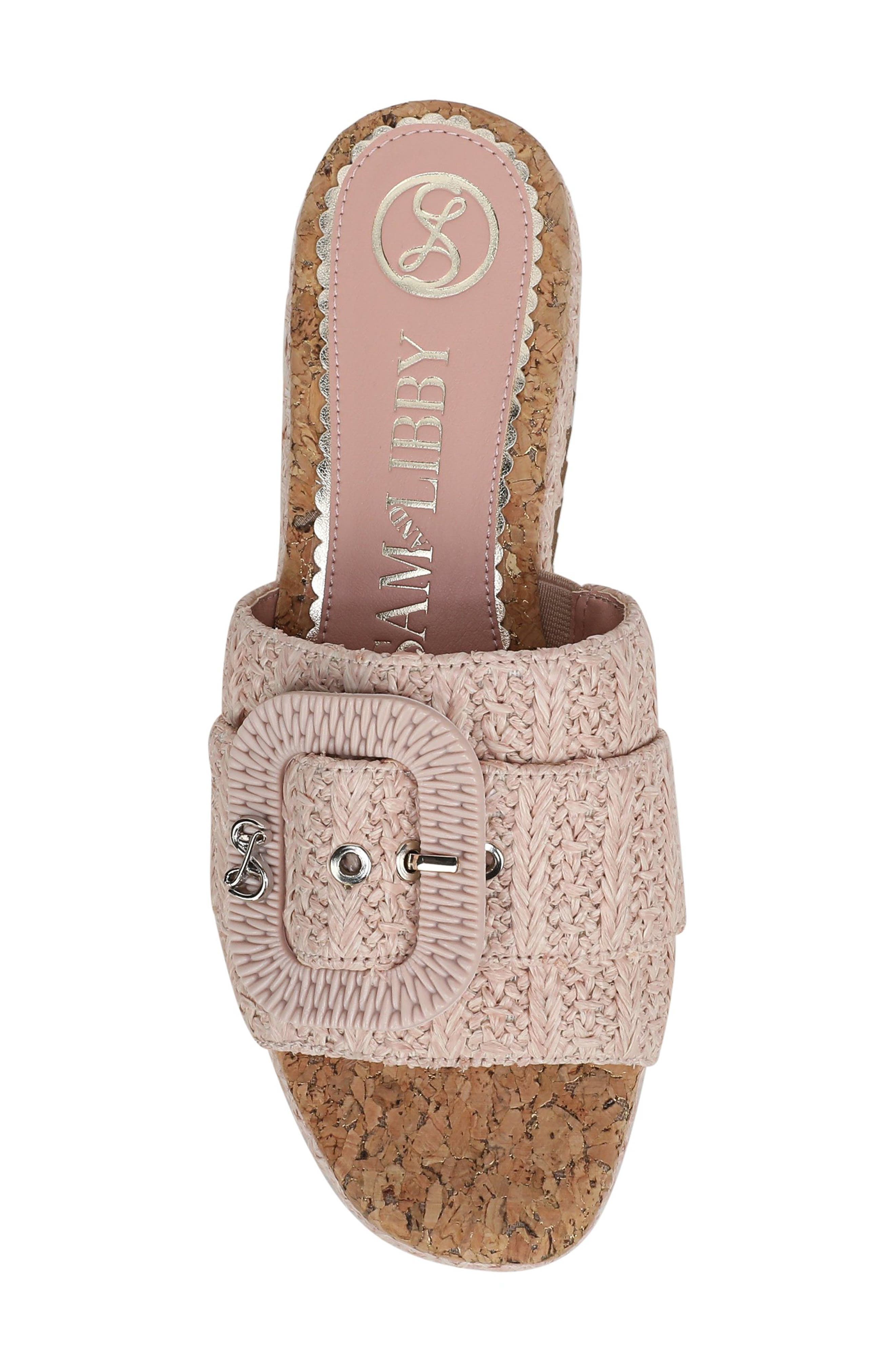 Crysta Platform Slide Sandal, Alternate, color, LIGHT MAUVE MIST