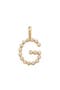  Gold Vermeil Initial G