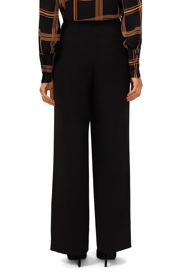 High Waist Wide Leg Pants, Alternate, color, RICH BLACK 060