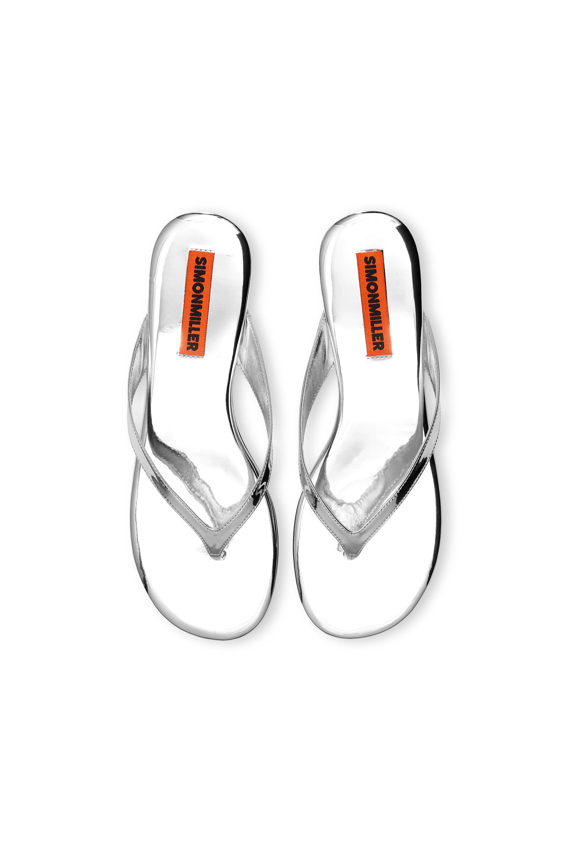 Metallic Riviera Thong Sandal, Alternate, color, Silver