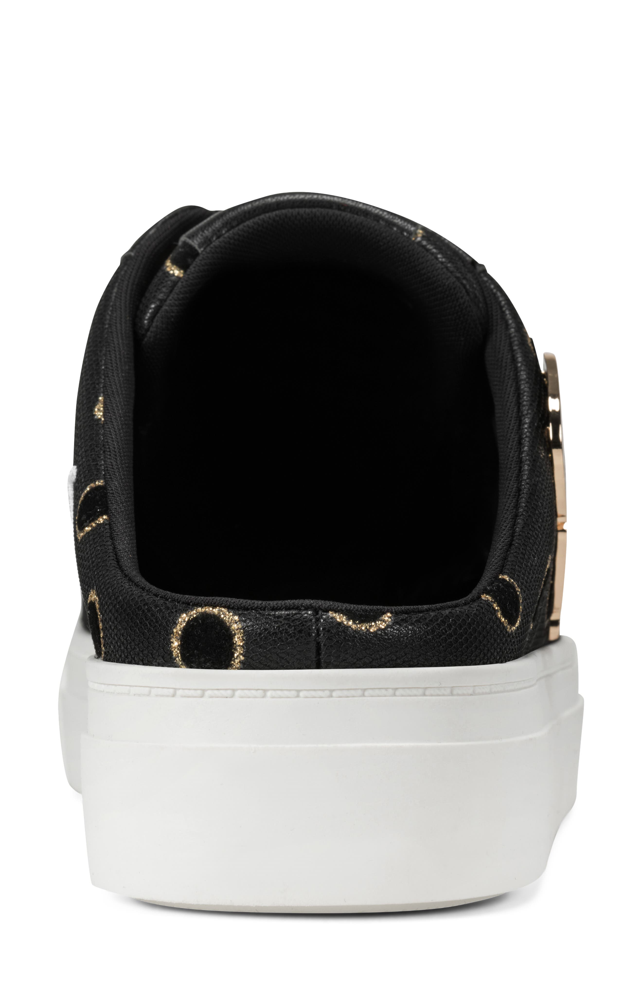Cambria Sneaker Mule, Alternate, color, BLACK/ GOLD