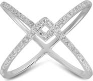 Queen Jewels Zigzag Cubic Zirconia Ring