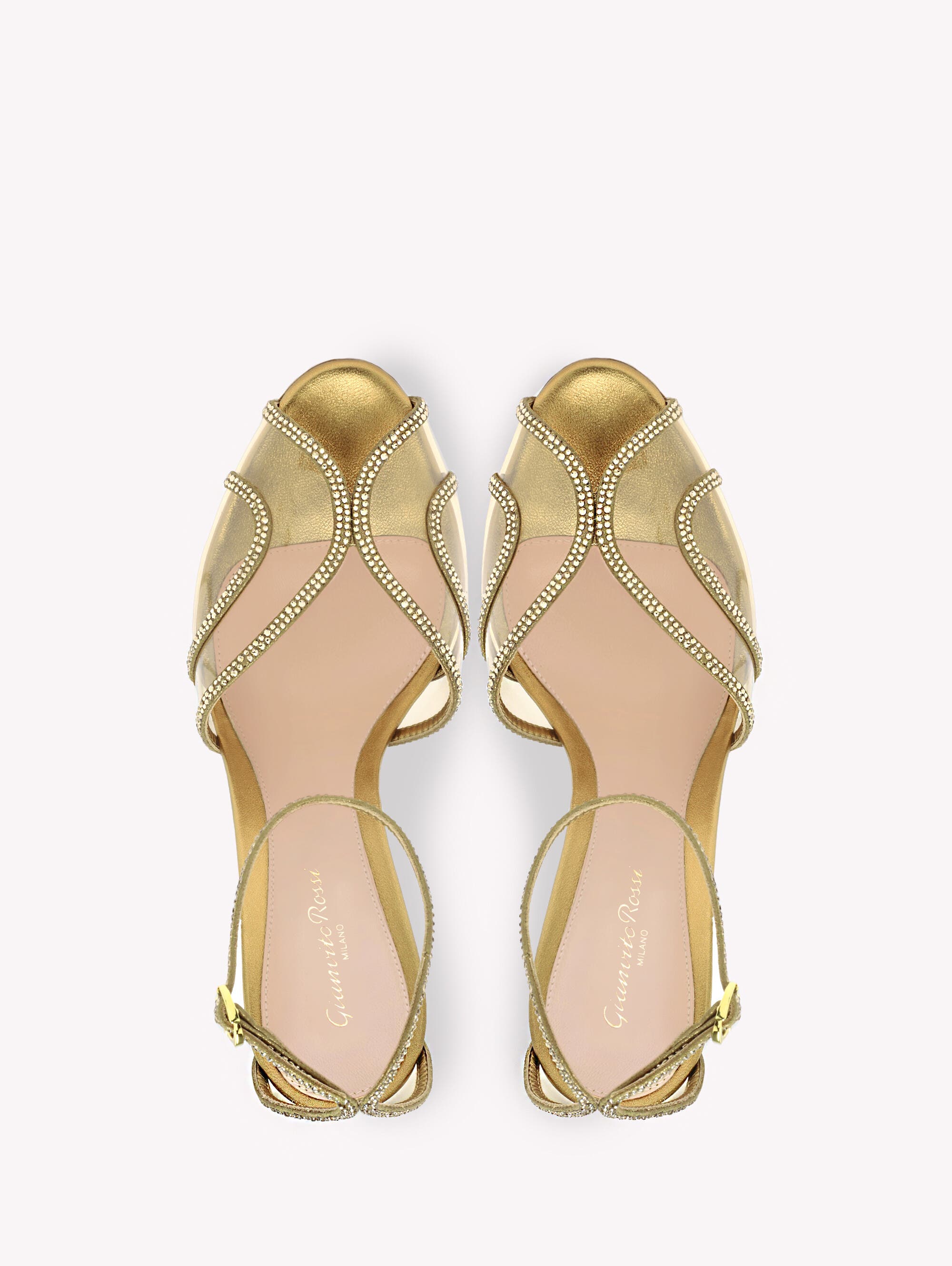 Isabel Sandal, Alternate, color, Metallic Gold Suede