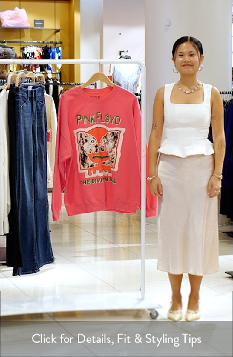 Pink Floyd Division Bell Crewneck Sweatshirt, sales video thumbnail