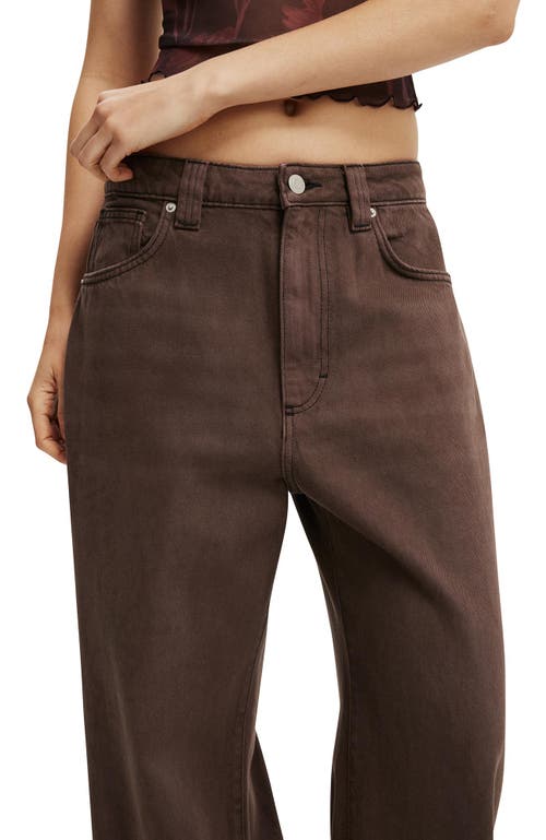 Cotton On Low Super Baggy Jean In Blue