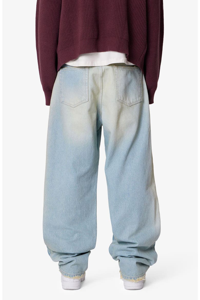 West Double Knee Wide Leg Jeans, Alternate, color, BLUE