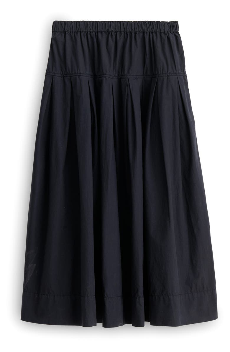 Alex Mill Paper Poplin Pull-On Midi Skirt, Alternate, color,