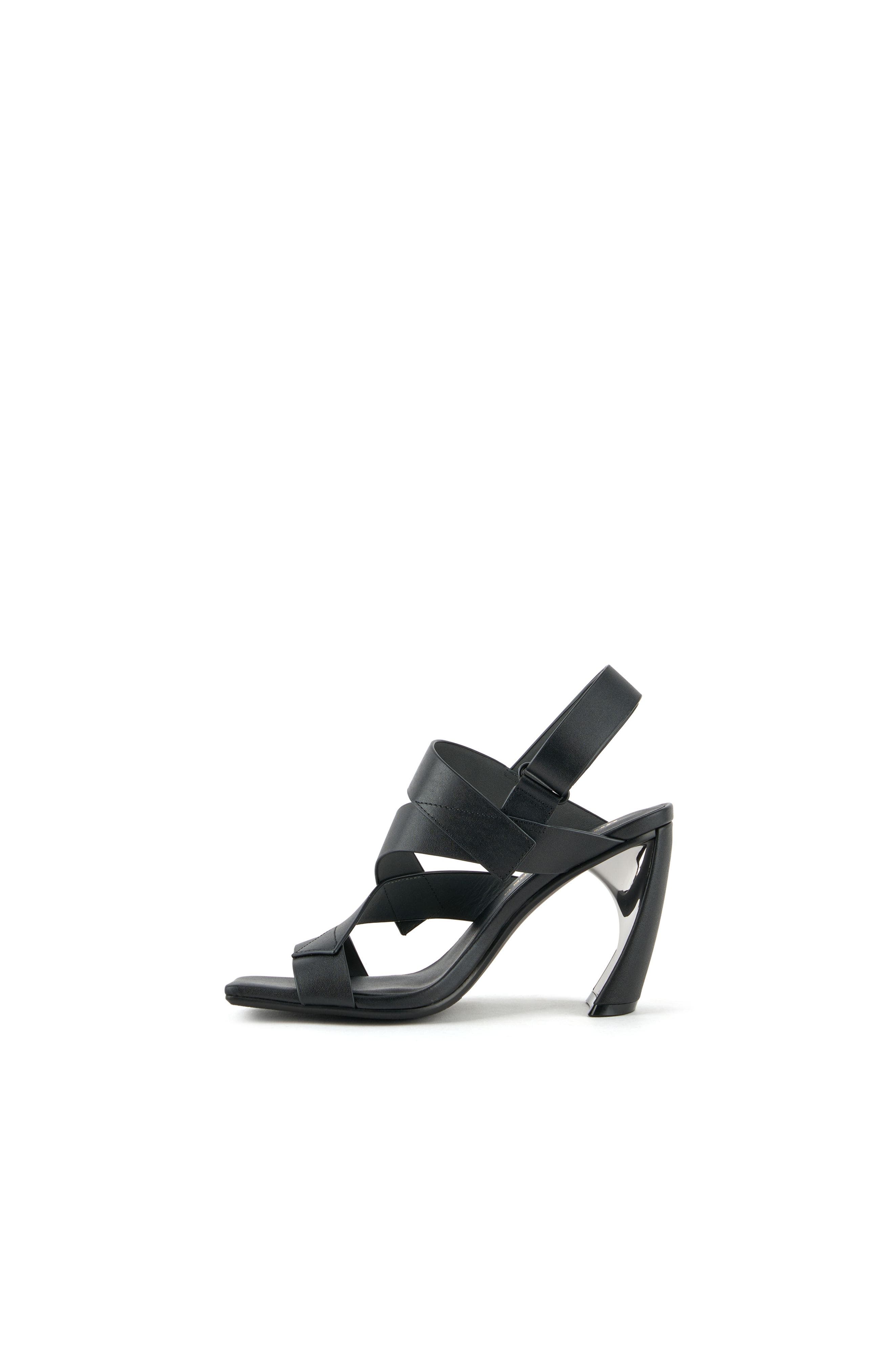 United Nude Zuma Straps Hi Sandals, Alternate, color, Black