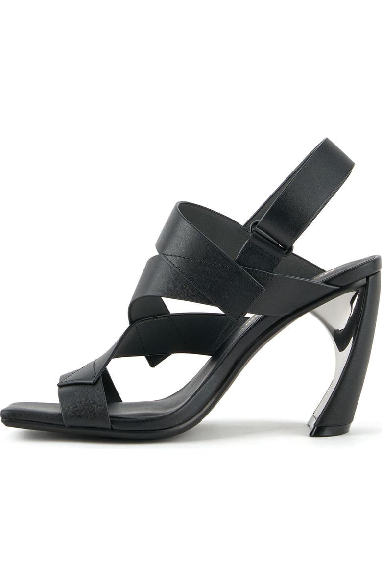 United Nude Zuma Straps Hi Sandals, Alternate, color, Black