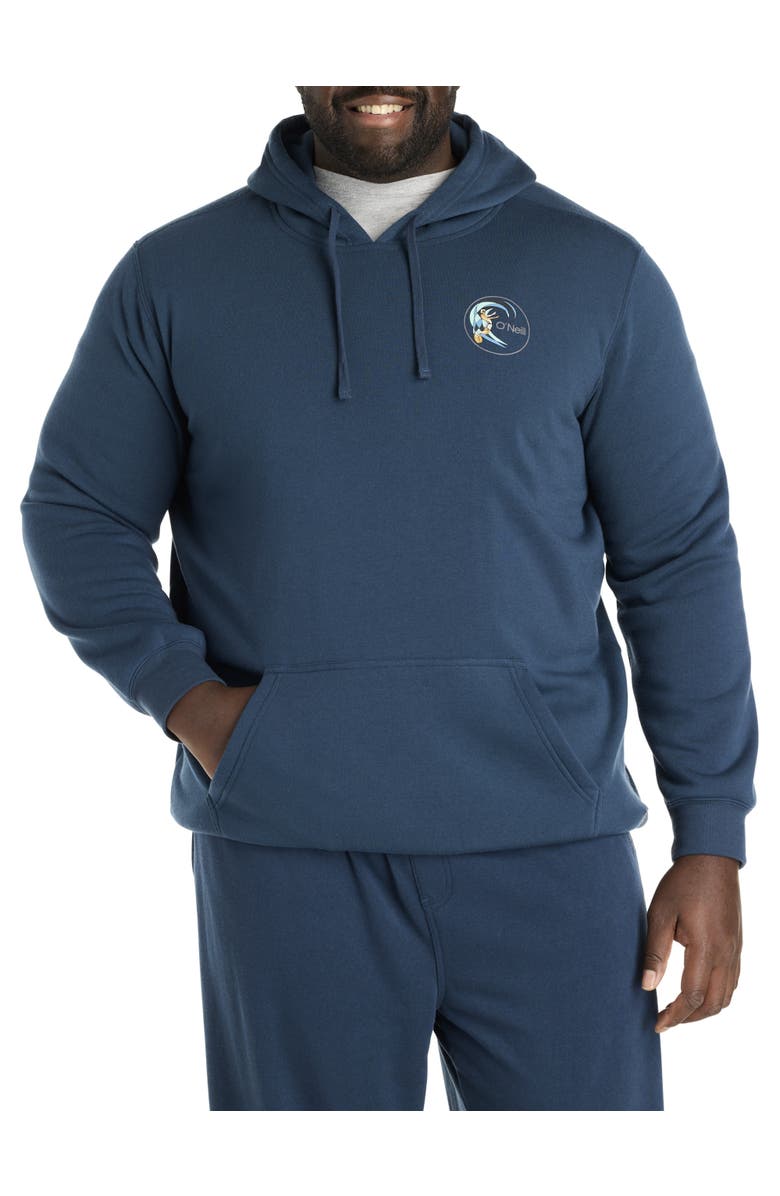 O'Neill Big & Tall Essential Hoodie, Main, color, Midnight Navy