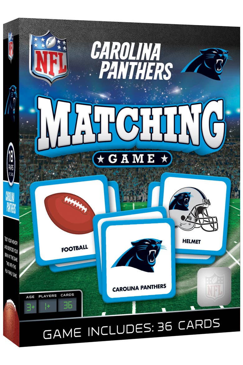 Carolina Panthers Matching Game, Main, color, Multicolor