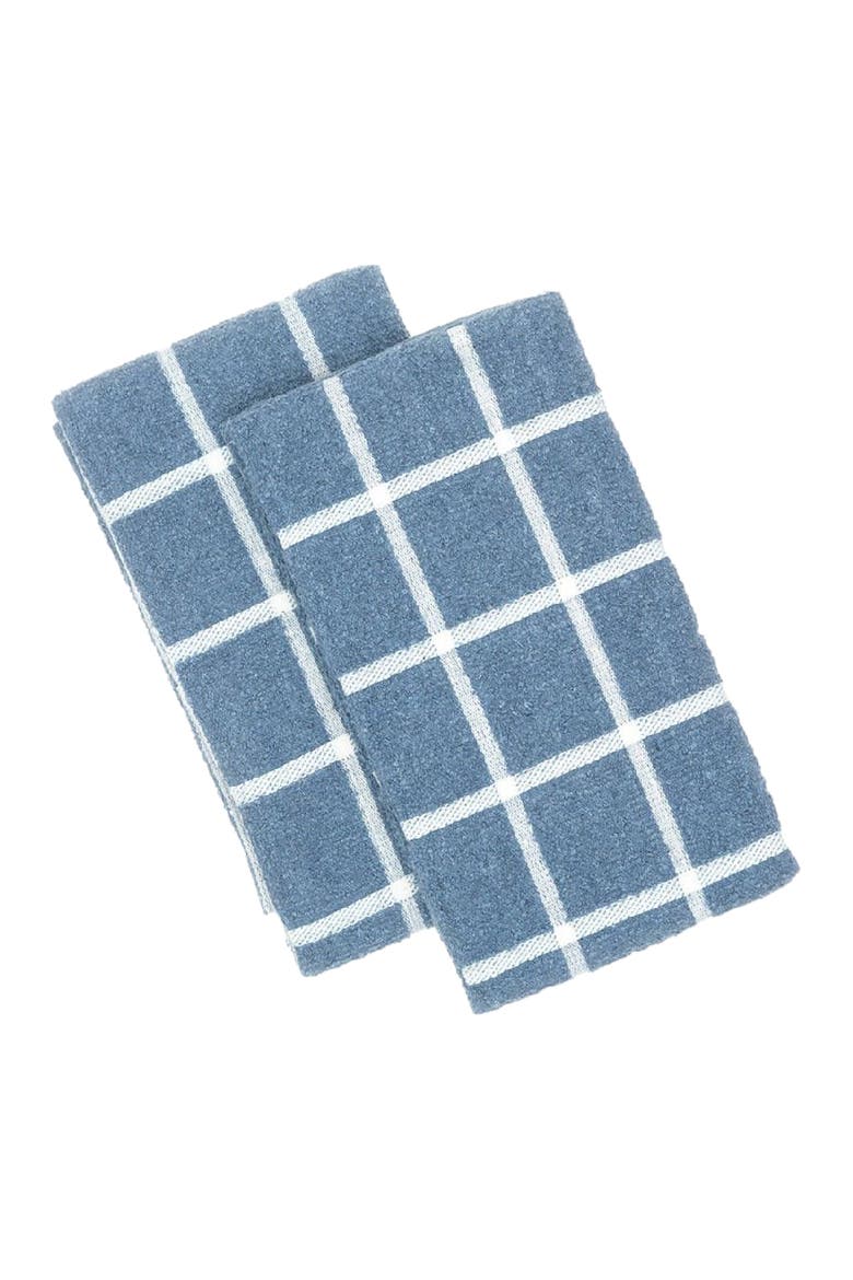 Terry Kitchen Towels - Set of 2, Main, color, Blue